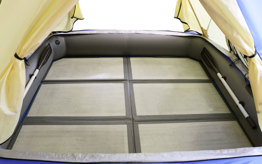 Надувной плот-палатка Polar bird Raft 260+слани стеклокомпозит Надувной плот-палатка Polar bird Raft 260+слани стеклокомпозит