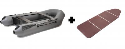 Лодка ПВХ Tulin ДМ 330 слань под мотор