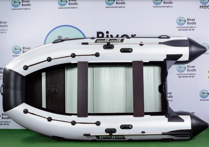 RiverBoats RB 410 Киль + алюминиевый пол