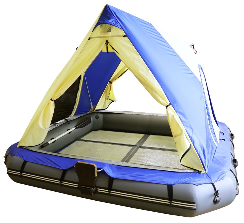 Надувной плот-палатка Polar bird Raft 260+слани стеклокомпозит Надувной плот-палатка Polar bird Raft 260+слани стеклокомпозит