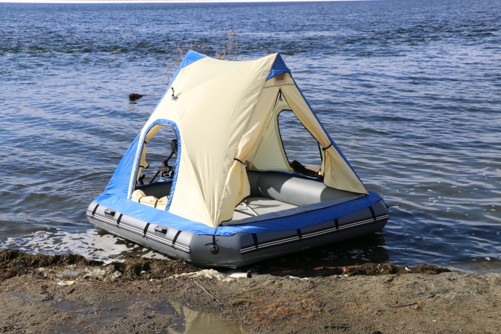 Надувной плот-палатка Polar bird Raft 260+слани стеклокомпозит Надувной плот-палатка Polar bird Raft 260+слани стеклокомпозит