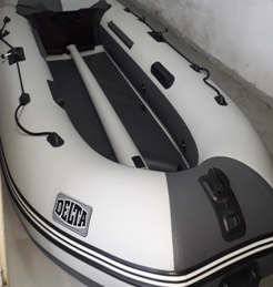 Лодка ПВХ Дельта 325 СК (цветная) моторная