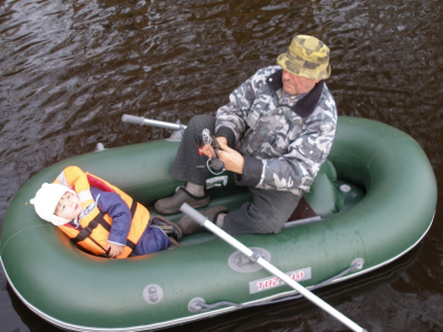 Лодка ТУЗ 240 НД гребная