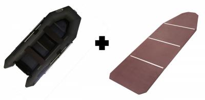 Лодка ПВХ Big Boat T 310 с пайолом моторная