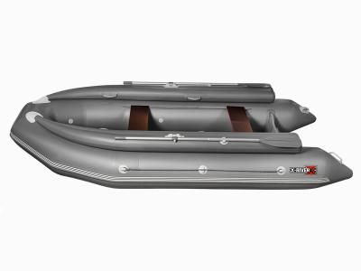 Лодка ПВХ X-River Rocky 395 фальшборт моторная