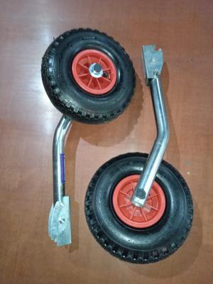 Транцевые колеса стальные откидные